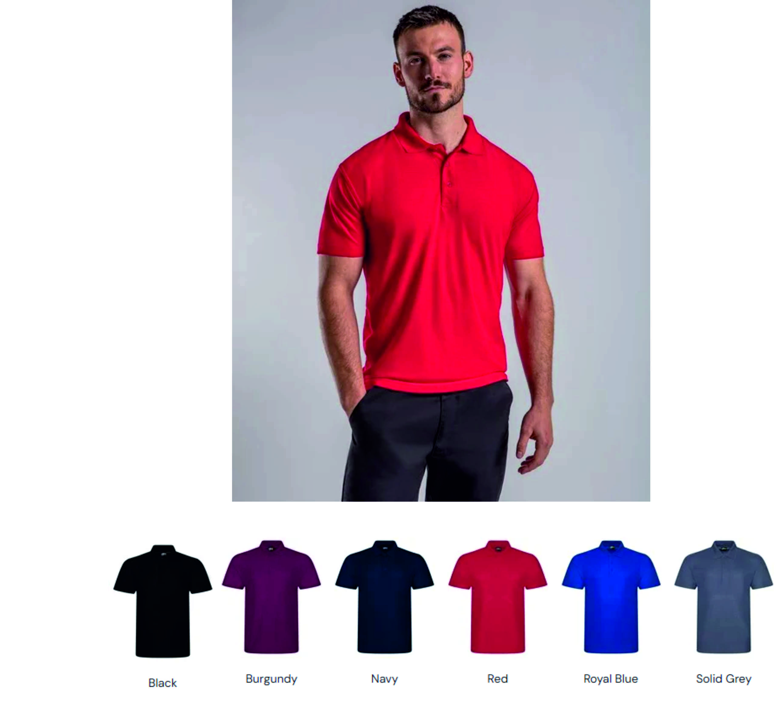RX105 Pro RTX Pro Polyester Polo Shirt  RX105 Pro RTX Pro Polyester Polo Shirt